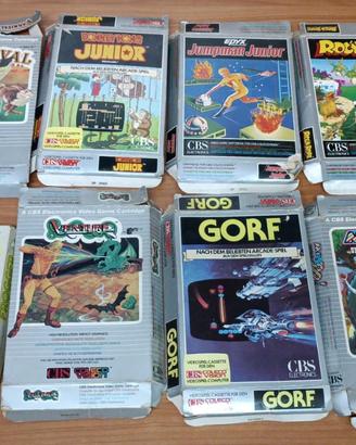 Coleco Vision lotto scatole originali ONLY BOX