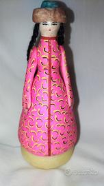 Bambola Russa Papier Mache (Cosacca)