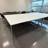 Tavoli quadrati in vetro - Long Island Rimadesio