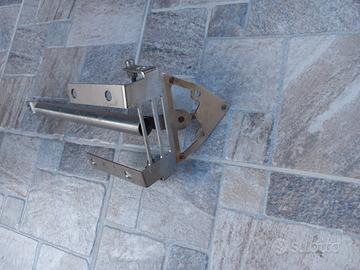 porta targa per  Ducati  scarico doppio termignoni