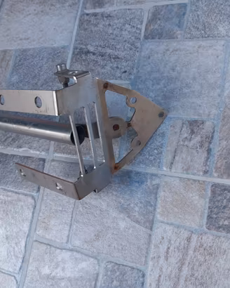 porta targa per  Ducati  scarico doppio termignoni