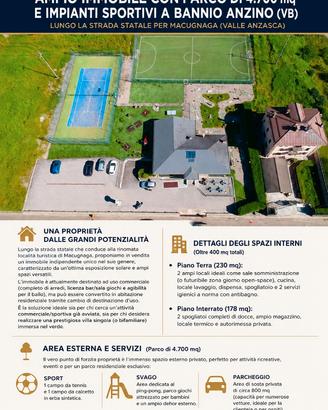 Ampio Immobile con Parco