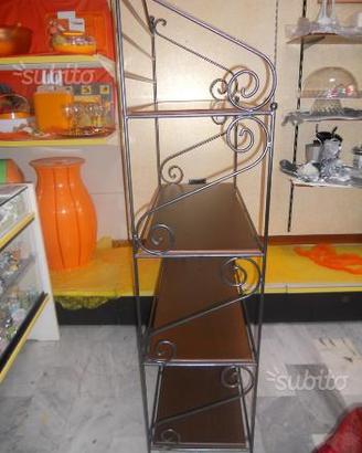 Scaffale libreria arte povera cod.290020