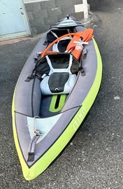 Canoa-kayak gonfiabile 100+ 2 posti