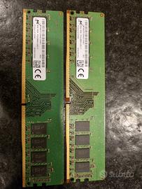 Memoria ram DDR4 8GB ECC server memory 