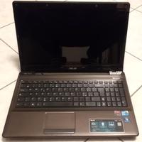 Notebook ASUS X52J 6GB RAM Intel Core I5 480M 2.66