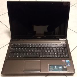 Notebook ASUS X52J 6GB RAM Intel Core I5 480M 2.66
