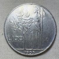 100 lire 1955