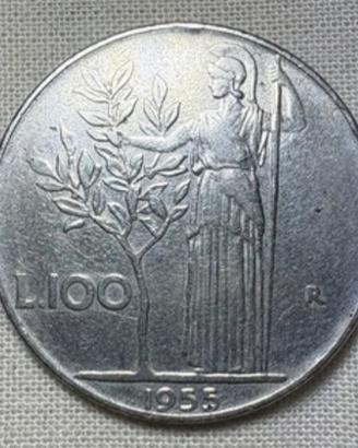 100 lire 1955