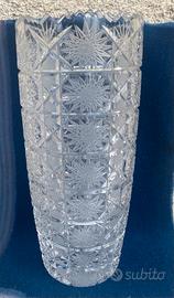 Vaso in cristallo di Boemia