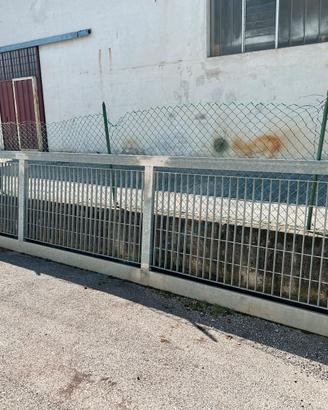 Cancello scorrevole zincato