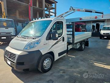 FIAT DUCATO GRU E CASSONE FISSO-2010