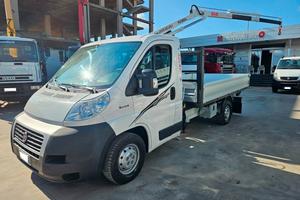 FIAT DUCATO GRU E CASSONE FISSO-2010