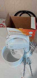 Sbattitore con recipiente , 7 velocità 2 fruste 2 