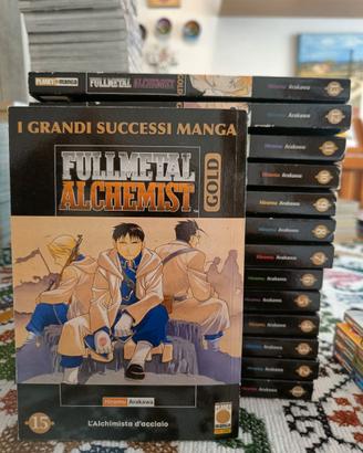Fullmetal Alchemist Serie Gold 1–13 + 15