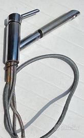 miscelatore per cucina acciaio