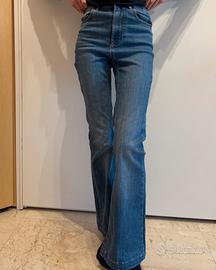 Jeans flare stradivarius 34
