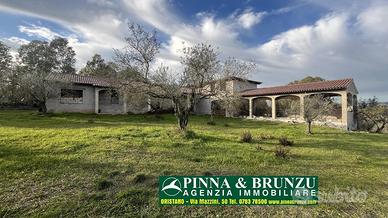 Solarussa - Casale CIVILE ABITAZIONE con Uliveto