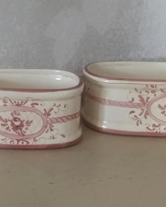 Vaschette porta vaso CERAMICA TOSCANA LA CAVA