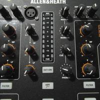 Mixer Dj Allen & Heath Xone 23C scheda audio
