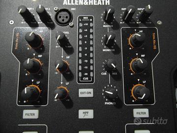 Mixer Dj Allen & Heath Xone 23C scheda audio
