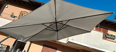 Ombrellone da giardino beige