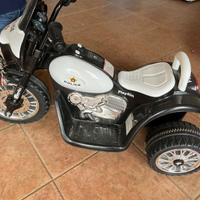 Moto elettrica polizia