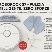 Roborock S7 aspirapolvere e lavapavimenti