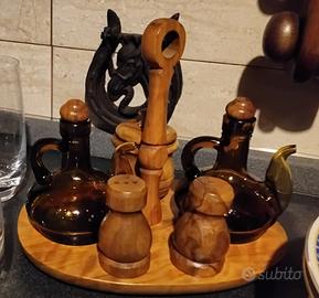 PORTA CONDIMENTI VINTAGE ORIGINALE. 