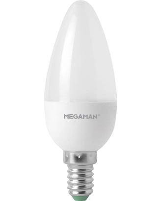 20 Lampadine LED Oliva E14 4W Luce Calda MEGAMAN