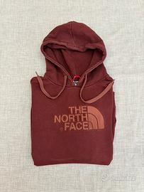 Felpa The North Face con cappuccio marrone