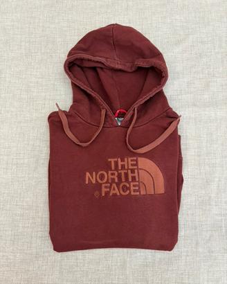 Felpa The North Face con cappuccio marrone