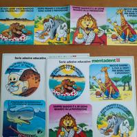 serie adesivi Mentadent anni 90