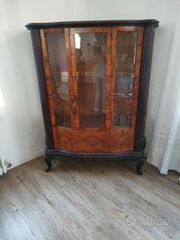 RE.GA.LO. Vetrina antica in legno