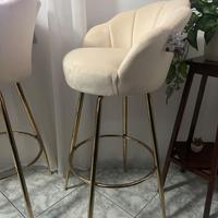 4 Sgabelli Bar Crema nuovi con cartellino