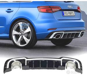 DIFFUSORE AUDI A3 8V SPORTBACK SLINE 16-20 LOOK RS