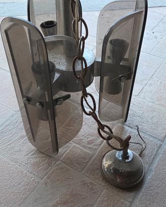 Lampadario anni '70 Space/Age Mid Century Modern