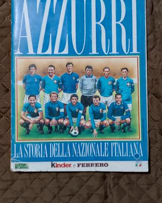 Album Figurine COMPLETO AZZURRI Kinder Ferrero