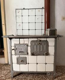 Cucina a legna vintage