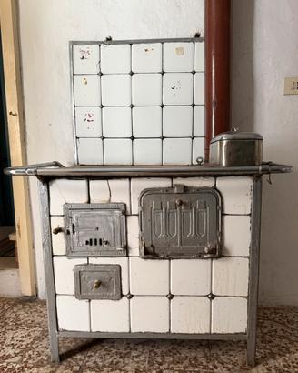 Cucina a legna vintage