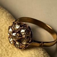 Chevalier in oro e diamanti anni 50