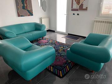 Salotto completo divano e due poltrone