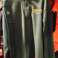 felpa caccia e porta cartucce 