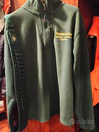 felpa caccia e porta cartucce 