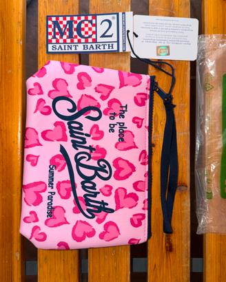 Pochette Saint Barth nuova con certificato QR 