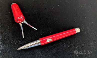 Penna a sfera omas emotica rosso o giallo