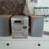 Micro Hifi Sony CMT-CP33 MD con telecomando