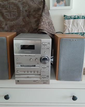 Micro Hifi Sony CMT-CP33 MD con telecomando