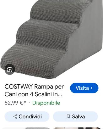 scaletta morbida per animali piccola taglia