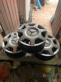 Cerchi e copricerchi da 15” per mercedes